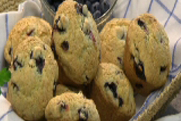 Katie Brown Mother Meg's Blueberry muffin recipe