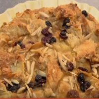 Colettes bread pudding recipe on katie brown