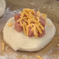 Ham and Cheese Pockets recipe