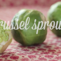 brussel sprout recipe side dish from Katie Brown