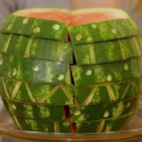 carved watermelon diy and recipe katie brown
