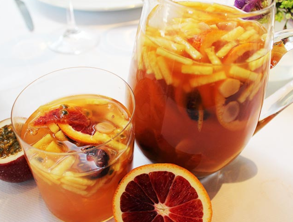 Katie Brown | Passion Fruit Sangria recipe