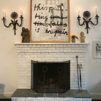 katie brown fireplace and mantel makeover